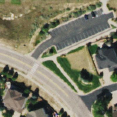 Aerial photo of Daniels Gate Park