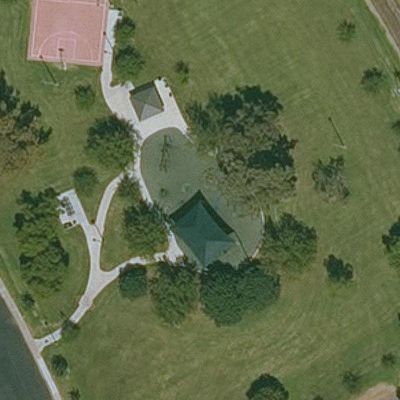 Aerial view of Daumler Park