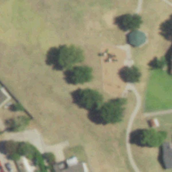 Aerial view of Dave Cowan Park
