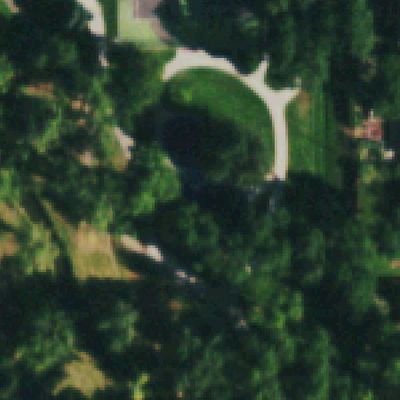 Aerial photo of Davis Lane Park