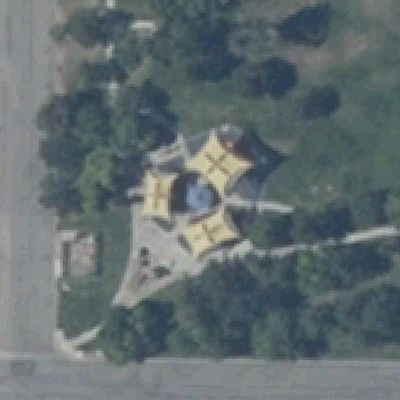 Aerial photo of Davis Park