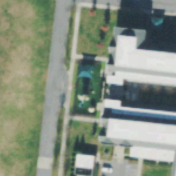Aerial photo of Davis Wright Playground