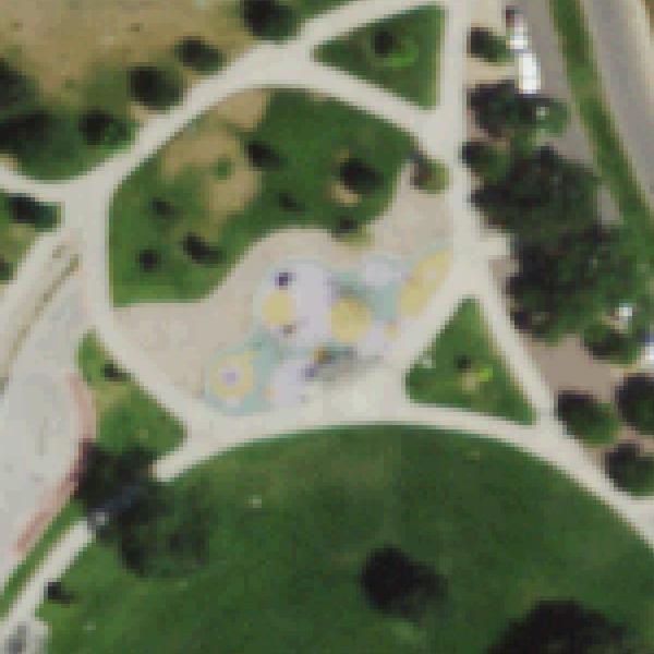 Aerial photo of Dayton Skatepark