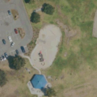 Aerial view of De Anza Cove Park