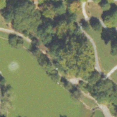 Aerial view of Dean Rusk Park