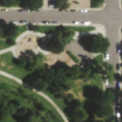 Aerial photo of DeBoer Park