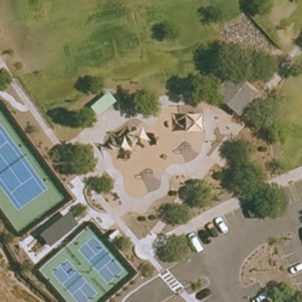Aerial view of Deem Hills Community Park