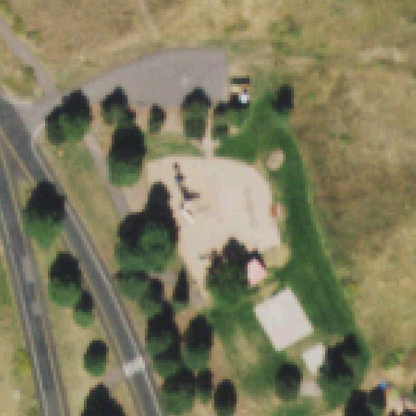 Aerial photo of Deirdre Meyer Park