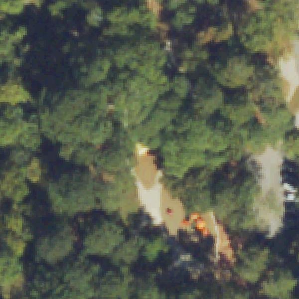 Aerial view of DeKalb Memorial Park