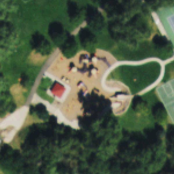 Aerial photo of deKoevend Park