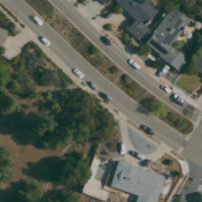 Aerial view of Del Cerro Park