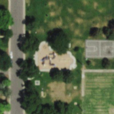 Aerial photo of Denison Park