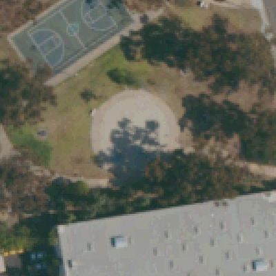 Aerial view of Dennis V. Allen Park