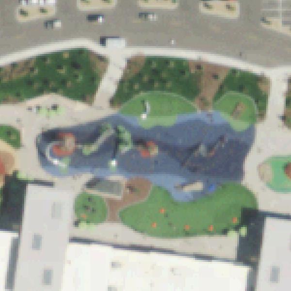 Aerial photo of Denver Premium Outlet Play Area