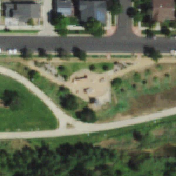 Aerial photo of Denver Rock Park