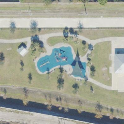 Aerial view of Deputy Brandon Coates Park
