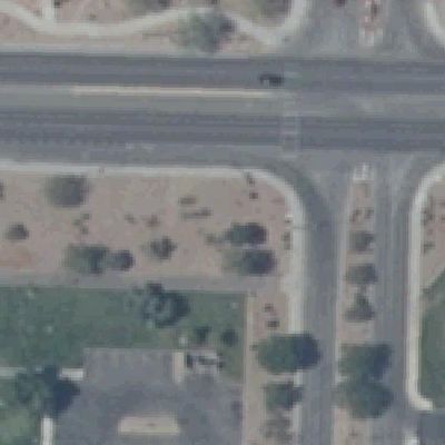 Aerial photo of Desert Breeze Park