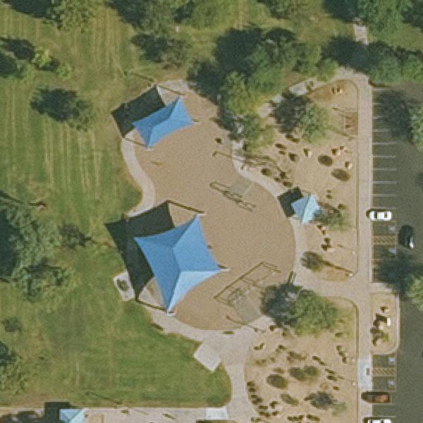 Aerial view of Desert Horizon Park