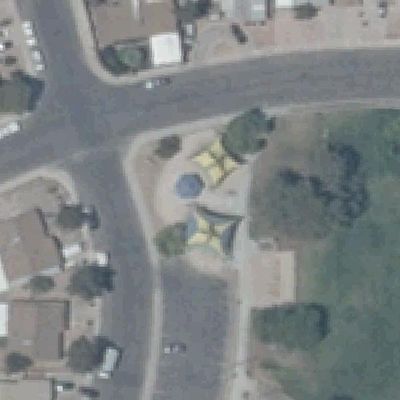 Aerial photo of Desert Inn Park