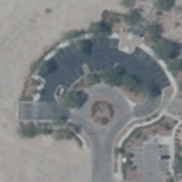 Aerial photo of Desert Park