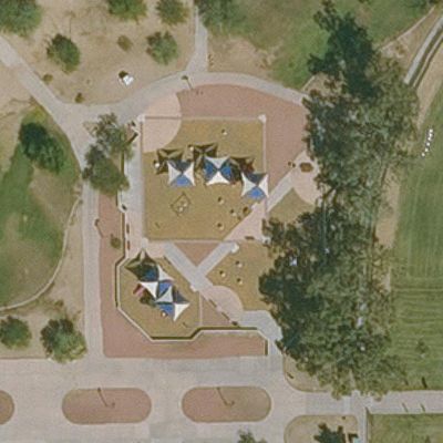 Aerial view of Desert Park West