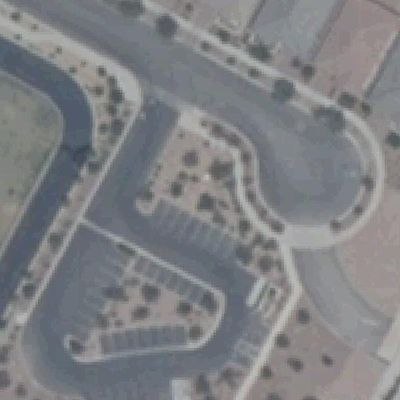 Aerial photo of Desert Pulse Park