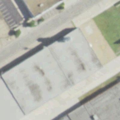 Aerial view of Design District Playground