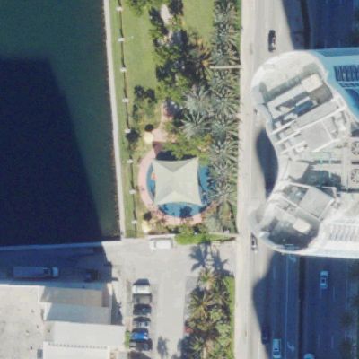 Aerial view of Dezer Family Playground
