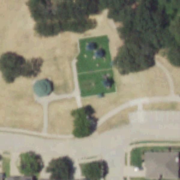 Aerial view of Dino park