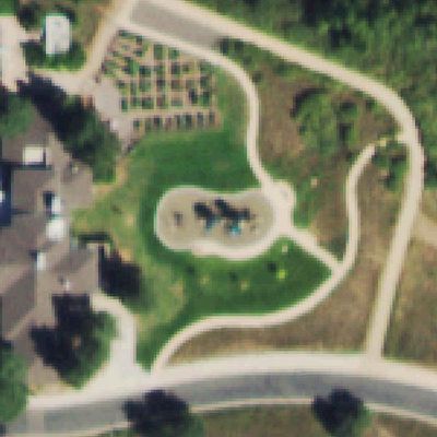 Aerial photo of Dinosaur Park