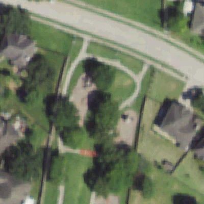 Aerial photo of Dinosaur Park
