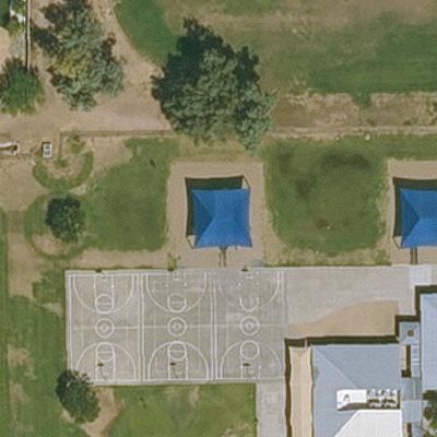 Aerial view of Discovery Park