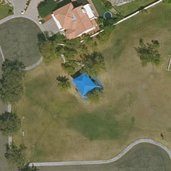 Aerial view of Discovery Park - Val Vista Lakes