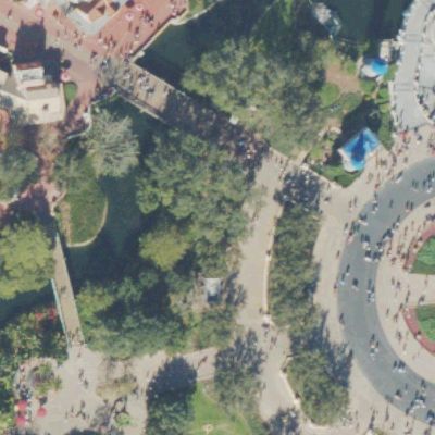 Aerial view of Disney Animal Kingdom