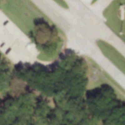 Aerial view of Dixie Farm Road Park