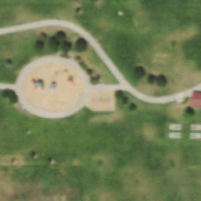 Aerial photo of Donelson Park