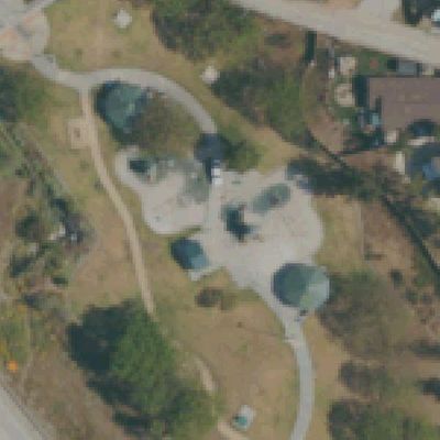 Aerial view of Dorothy Petway Neighborhood Park