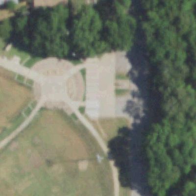Aerial view of Dot Thomas Park