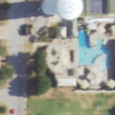Aerial view of Dove Park Sprayground