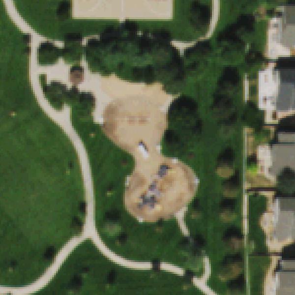 Aerial photo of Dove Ridge Park