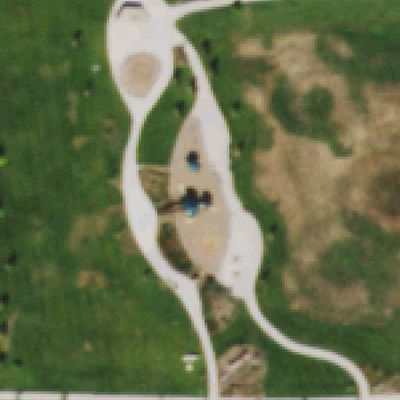 Aerial photo of Dove Village Park