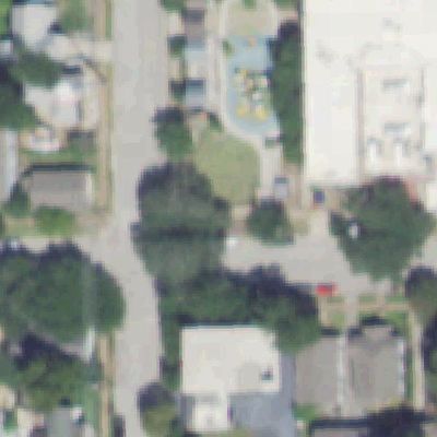 Aerial photo of Dow Elementary Park