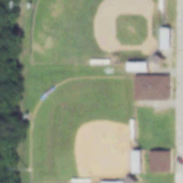 Aerial photo of Dow II Park