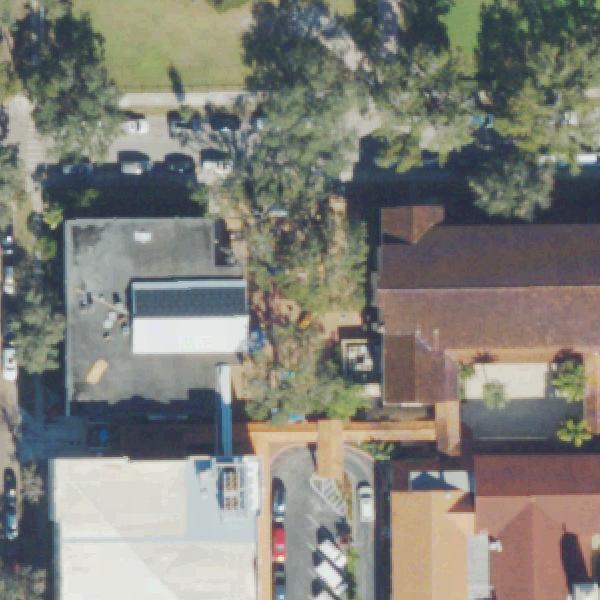 Aerial photo of Downtown Winter Park