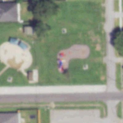 Aerial photo of Dr. Martin Luther King Jr. Park