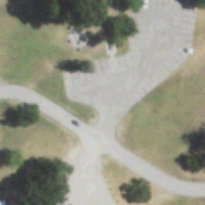 Aerial view of Dreyfuss Club Point - White Rock Lake Park