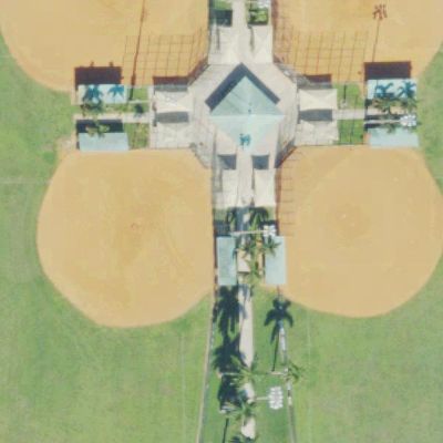 Aerial view of Driftwood Park