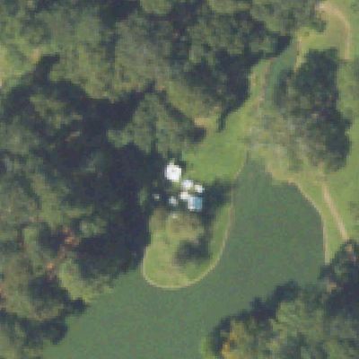 Aerial view of Duck Pond Park