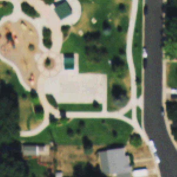 Aerial photo of Duncan Park