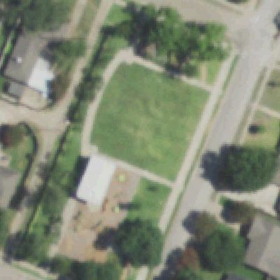 Aerial view of Durham Park